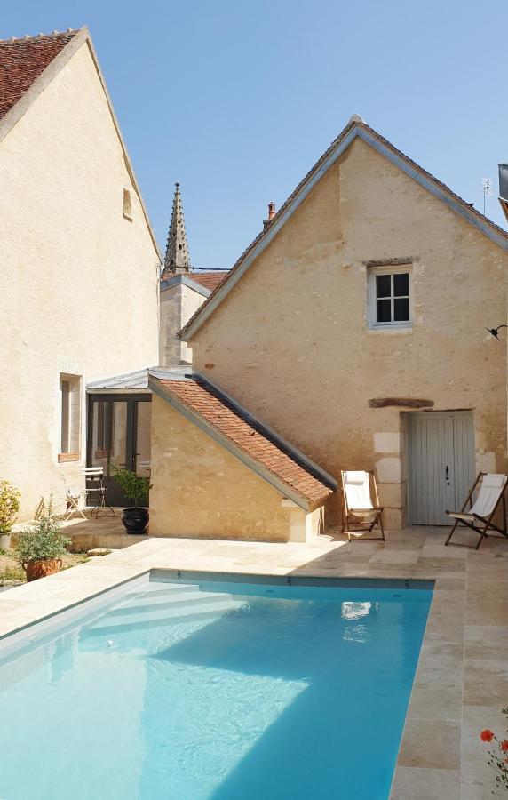La Croix Au Maitre Hotel Coulanges-la-Vineuse Eksteriør billede