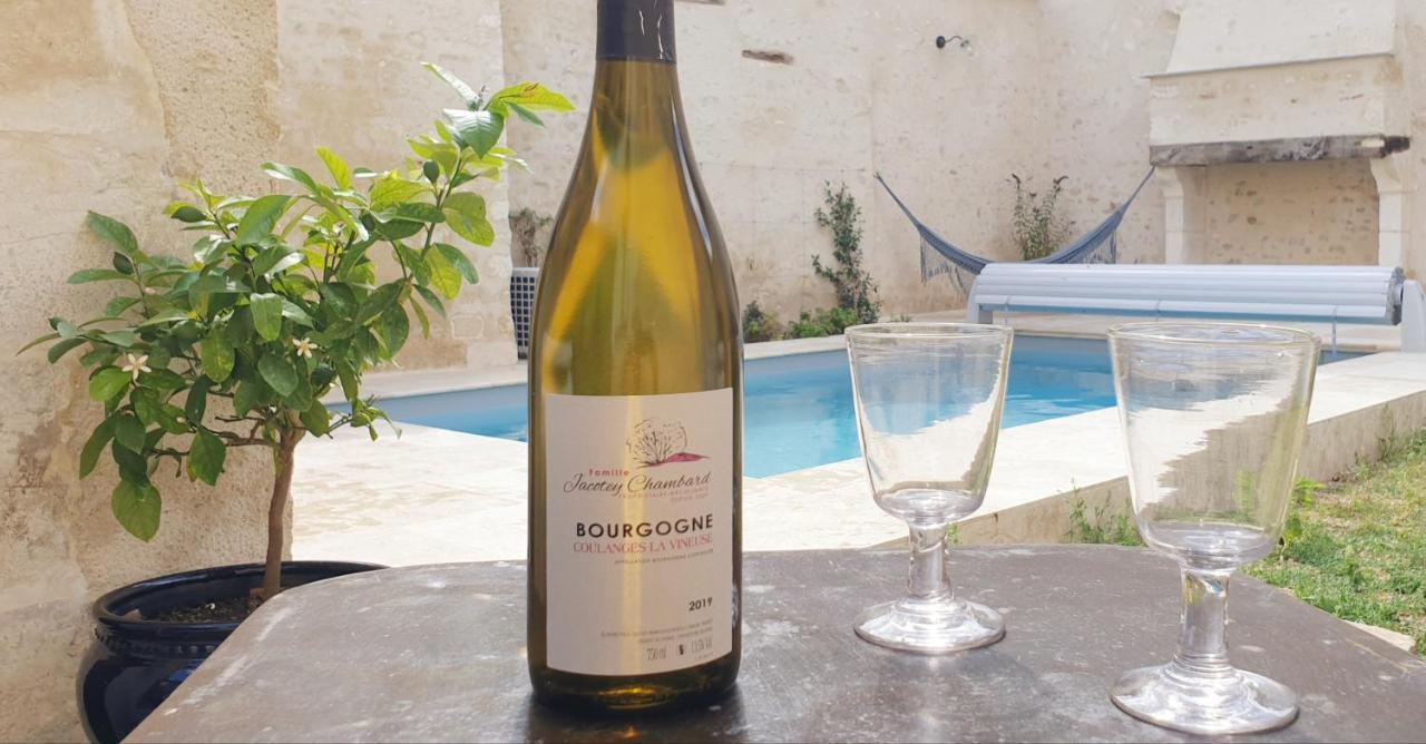 La Croix Au Maitre Hotel Coulanges-la-Vineuse Eksteriør billede