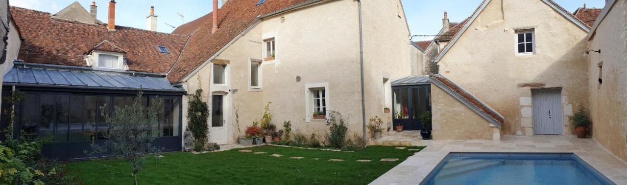 La Croix Au Maitre Hotel Coulanges-la-Vineuse Eksteriør billede