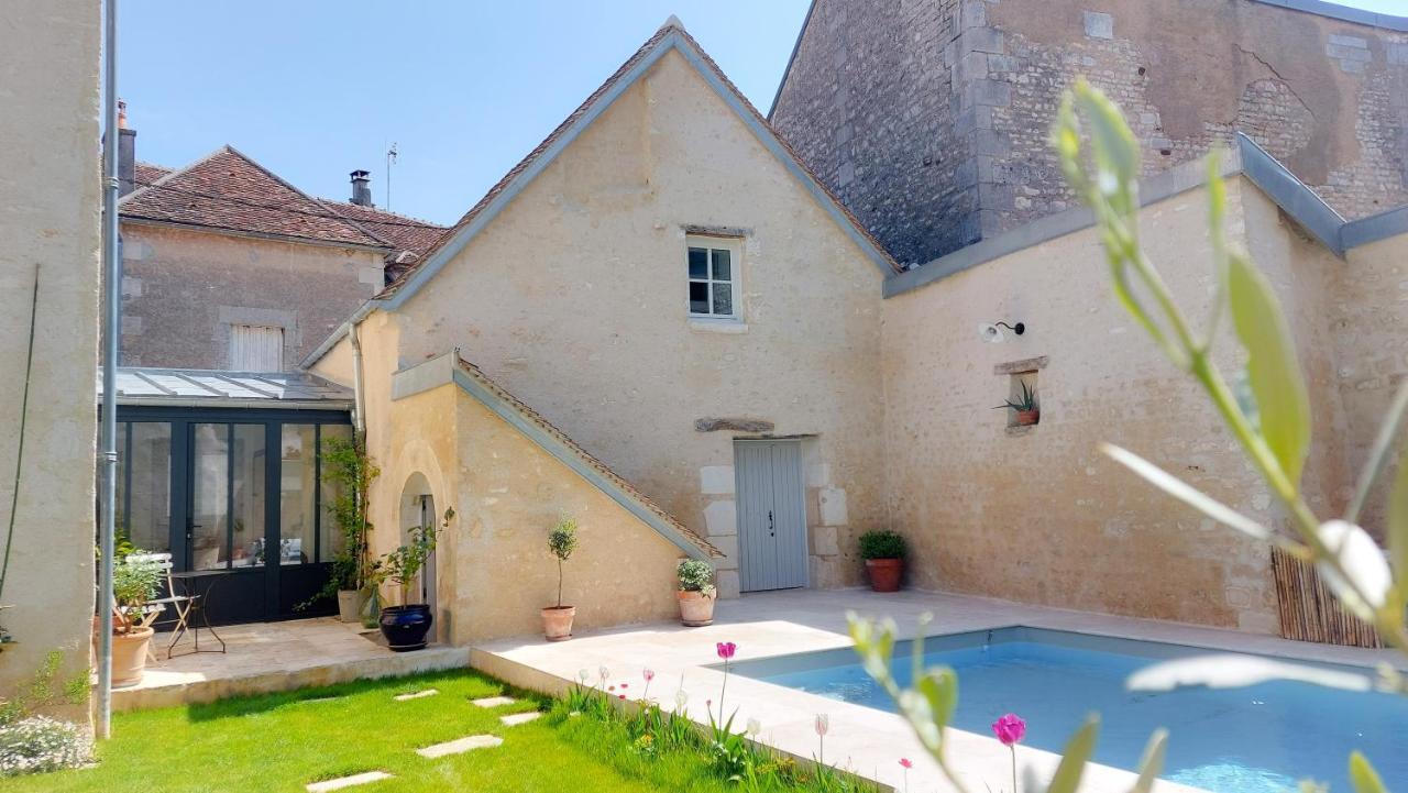 La Croix Au Maitre Hotel Coulanges-la-Vineuse Eksteriør billede